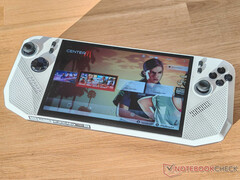 MSI Claw A8 kostar 1 149 kronor. På bilden: en bild som visar framsidan av spelhanddatorn. (Bildkälla: Notebookcheck)