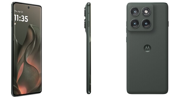 Motorola Edge 2025 har fler kameror än sin föregångare, därav en större kameraö. (Bildkälla: Evan Blass)