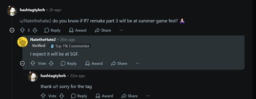 Final Fantasy 7 Remake Del 3 Summer Game Fest läcker