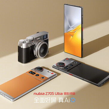 Designdetaljer på Nubia Z70S Ultra (Bildkälla: Nubia)