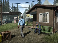 En bild som visar karaktärer i Contraband Police, nu med 62 % rabatt på Steam.