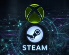 Xbox- och Steam-logotyper visas