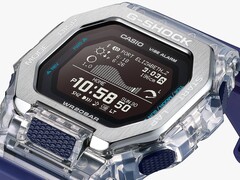 Den nya Casio G-Lide GBX-100S-2A-klockan (bilden) kommer snart till Europa. (Bildkälla: Casio)