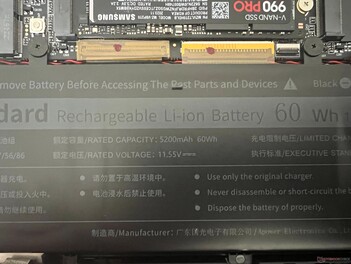Information om batteriet
