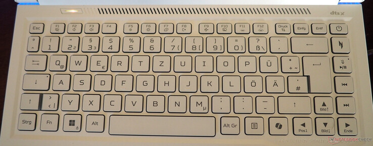 Acer Nitro V14 AI: Tangentbord
