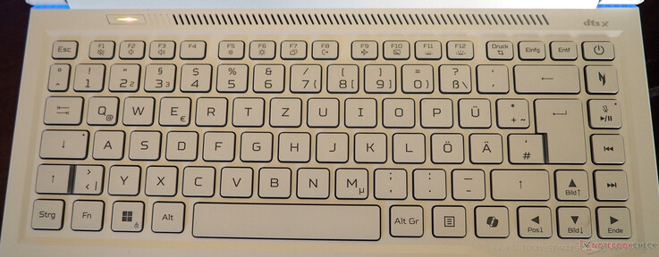 Acer Nitro V14 AI: Tangentbord