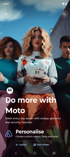 Programvara Motorola Edge 60 Fusion
