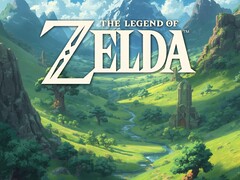 Banner för spelet The Legend of Zelda visas