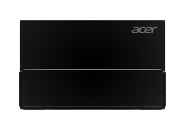 Bakifrån på bildskärmen. (Bildkälla: Acer)