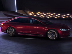 Huaweis Stelato S9 premiumpartnerskap för en elektrisk sedan. (Bildkälla: Stelato)