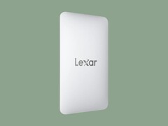 Lexar Muse SSD är bara 0,15 tum tjock på det tunnaste stället.