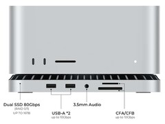 Den nya dockningsstationen TB5 är gjord för Apple Studio (Bildkälla: RayCue)