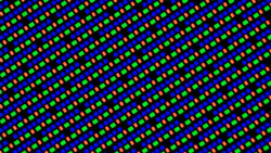 Matris för underpixelfält