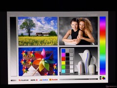 Breda OLED-betraktningsvinklar