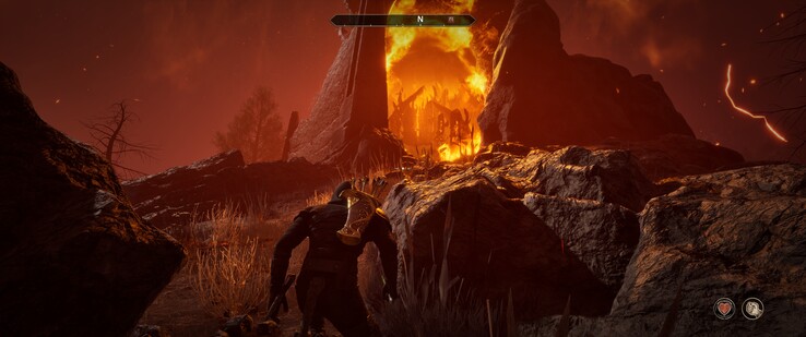 Tredjepersonsperspektivet kan nu användas utan begränsningar - här väntar en Oblivion-port. (Bildkälla: The Elder Scrolls IV: Oblivion Remastered)