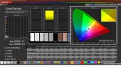 CalMAN: ColorChecker (kalibrerad)