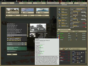 Bild: En skärmdump från spelet Darkest Hour: A Hearts of Iron Game.
