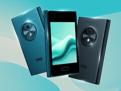 HMD Touch 4G finns tillgänglig i färgerna Cyan och Dark Blue. (Bildkälla: HMD)