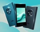 HMD Touch 4G finns tillgänglig i färgerna Cyan och Dark Blue. (Bildkälla: HMD)