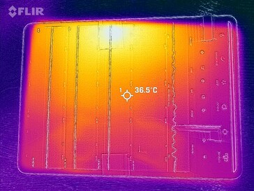 Yttemperaturer: Överst