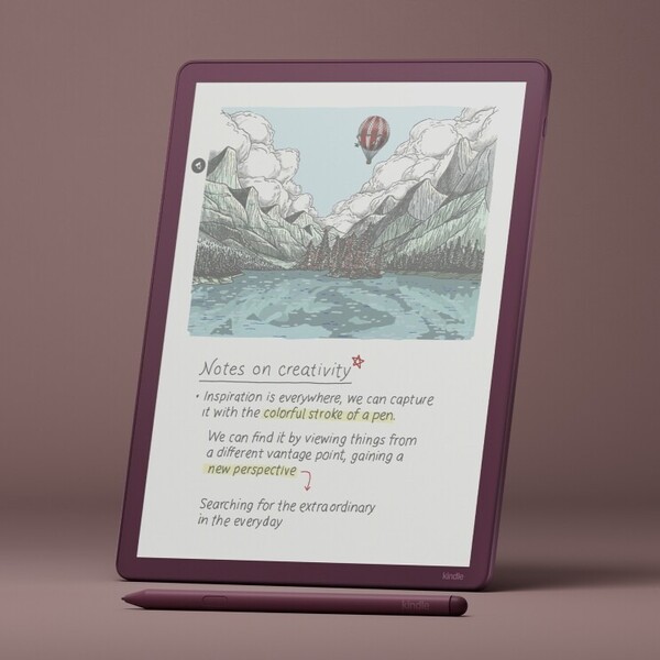 Kindle Scribe Colorsoft har en 11,0-tums färgskärm. (Bildkälla: Amazon)