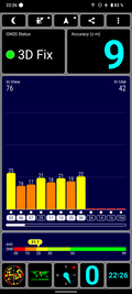 GPS-test: inomhus