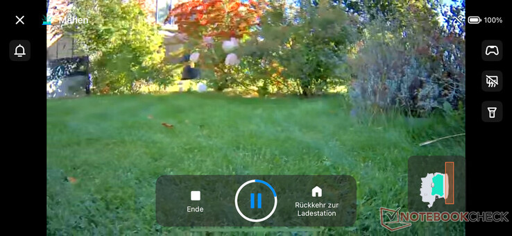 Live videoöverföring möjlig via appen