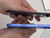 "17 Air" (överst) bredvid en annan iPhone. (Bildkälla: Majin Bu via X)