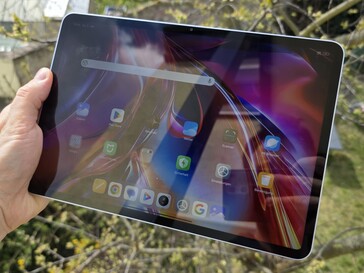 Xiaomi Pad 7: Visning utomhus
