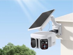 Baseus Security X1 Pro är en ny säkerhetskamera med dubbla spår. (Bildkälla: Baseus)