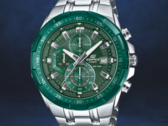 Casio har listat tre nya Edifice EFR-539DE-klockor (Edifice EFR-539D-3AV på bilden) på sin globala webbplats. (Bildkälla: Casio, redigerad)
