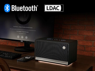 ES300 stöder högupplösta LDAC- och ALAC-codecs för musikstreaming och Apple AirPlay via Wi-Fi-nätverk. (Bildkälla: Edifier)