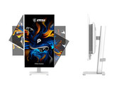 Skärmen täcker 99 % av DCI-P3-färgutrymmet, uppnår en färgnoggrannhet på Delta E ≤ 2 och är certifierad enligt VESA DisplayHDR True Black 500.