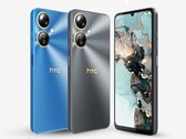 HTC Wildfire E5 Plus finns i färgerna blå och svart. (Bildkälla: HTC)
