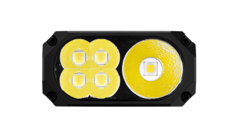 Konfiguration av LED-lamporna för strålkastare och spotlights.