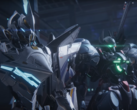 Mecha Break skärmdump som visar mechs redo för strid