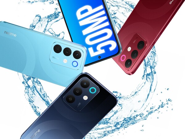 Realme 15x har en aviserings-LED på baksidan ovanför LED-blixten. (Bildkälla: Realme)