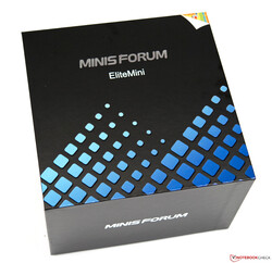 Minisforum EliteMini TH50 under test, tillhandahållen av Minisforum