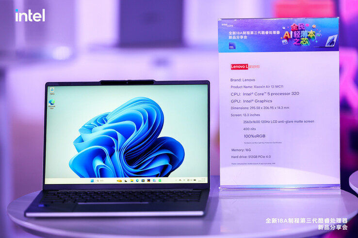 Lenovo Lecoo Air 13 Wildcat Lake bärbar dator (maskinöversatt)