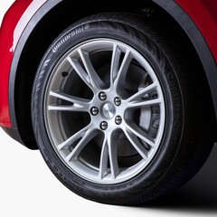 Model Y Gemini hjulkapselkit. (Bildkälla: Tesla)