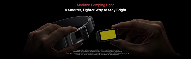 En LED-modul finns också tillgänglig (Bildkälla: Oukitel)