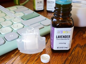 Tillsätt färre droppar aromatiska oljor för att minska doftstyrkan. (Bildkälla: Notebookcheck)