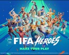 FIFA Heroes reklamartiklar inför lanseringen den 22 juni 2026.