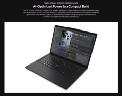 För första gången med 12-kärnig AMD-processor: ThinkPad P14s Gen 6 med Ryzen AI 9 HX Pro 370 läcker ut på malaysisk Lenovo-sajt (bild: Lenovo ThinkPad P14s Gen 6 AMD, bildkälla: Lenovo)