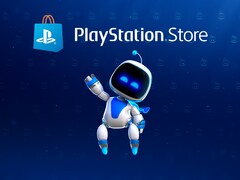 PlayStation Store-banner med Astro Bot visas