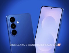 Galaxy S26 Pro får en helt ny kameramodul (Bildkälla: @OnLeaks / Android Headlines, redigerad)