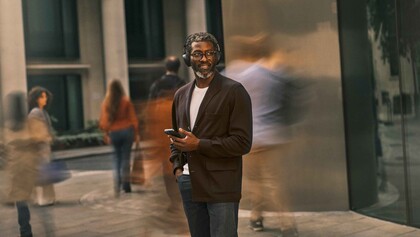 Jabra Evolve3 75 on-ear-headset. (Bildkälla: Jabra)