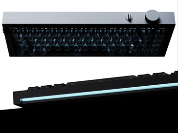 Lofree Hyzen uppifrån och ner.