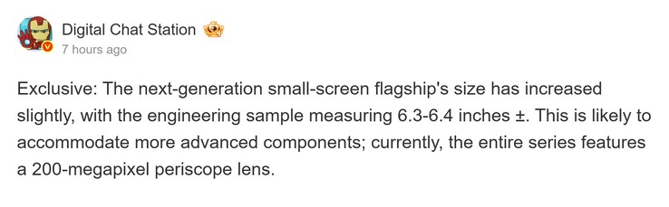 Digital Chat Stations rapport om den kommande Xiaomi 18