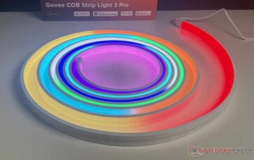 Govee COB Strip Light 2 Pro kan lysa i en mängd olika färger efter önskemål...